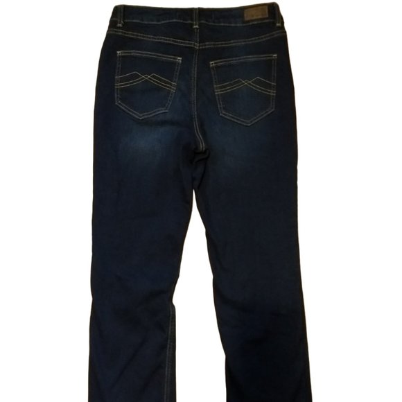 Wind River High Rise Thermal Straight Leg Jeans, Size 8x30 - Picture 2 of 8